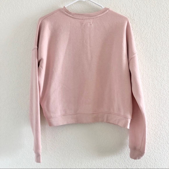 Aeropostale Graphic Logo Pink Sweatshirt Sz Small - Picture 2 of 5